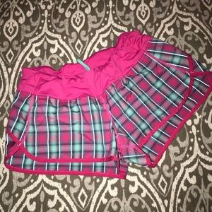 Lululemon Plaid Speed Up Shorts